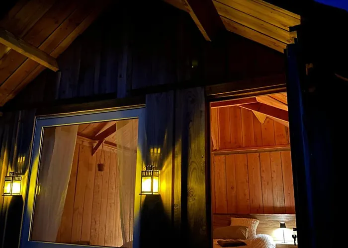 אוהל מפואר Le Refuge En Bois Nuit Insolite En Pleine Nature